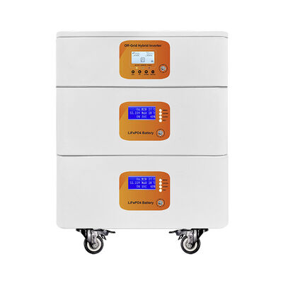 Home Battery Storage System Horizontal All in One Inverter Energy Storage System Capacity 3.84KW.H-15.36KW.H