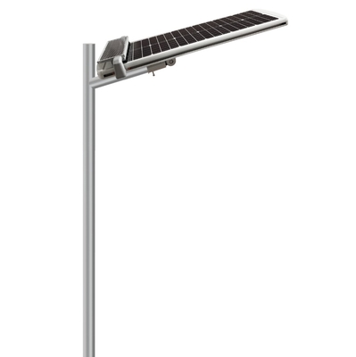 Buy 50W 80W 100W 8m LED Solar Street Lights Outdoor Dusk To Dawn online manufacture