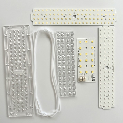kaufen 30 40W 50W 60W LED SKD Kit SMD3030 SMD5050 LED Straßenlaternenlinse für LED-Straßenlaterne online manufacture