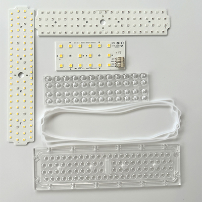 Buy MCPCB PCB board LED Module 10W 20W 30W 40W 50W 100W for SKD street light led with lens online manufacture