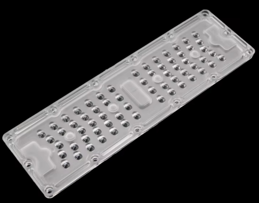 Buy Optical Led Lens 64 In 1 Street Light Lens 236*70 Mm 2835 3030 Module Lens Series online manufacture