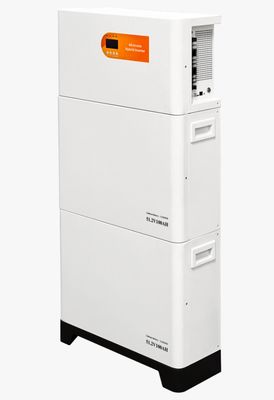 kopen All-in-one verticaal stapelbaar zonne-energiesysteem met 5kWh Lifepo4 lithiumbatterijen voor slimme en schaalbare thuisenergieoplossingen. online vervaardiging